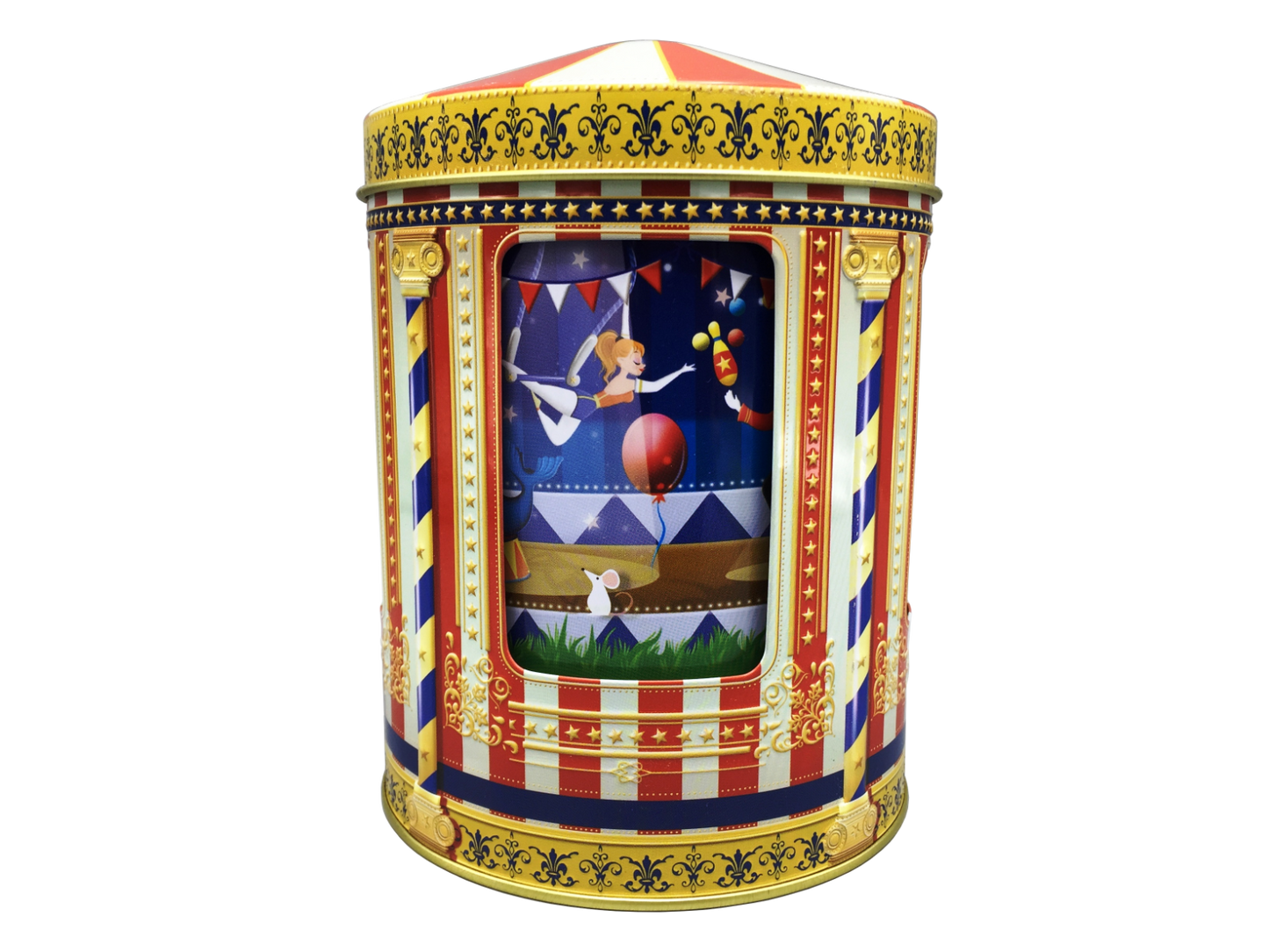 Spilledåse - Cirkus Karrusel - Kagedåse