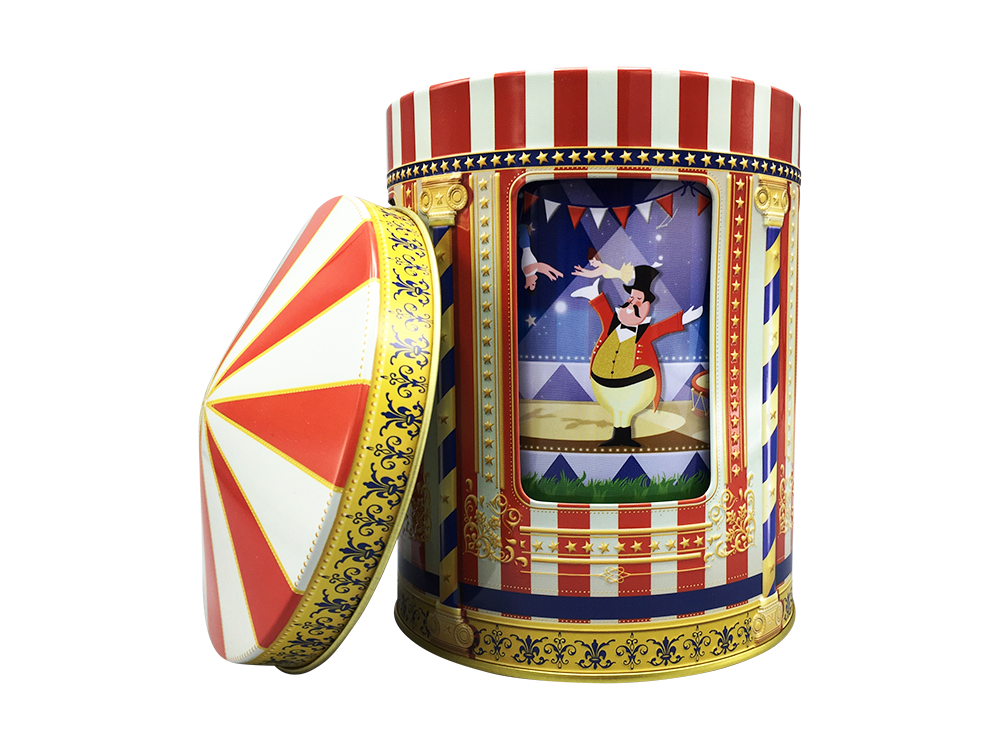 Spilledåse - Cirkus Karrusel - Kagedåse