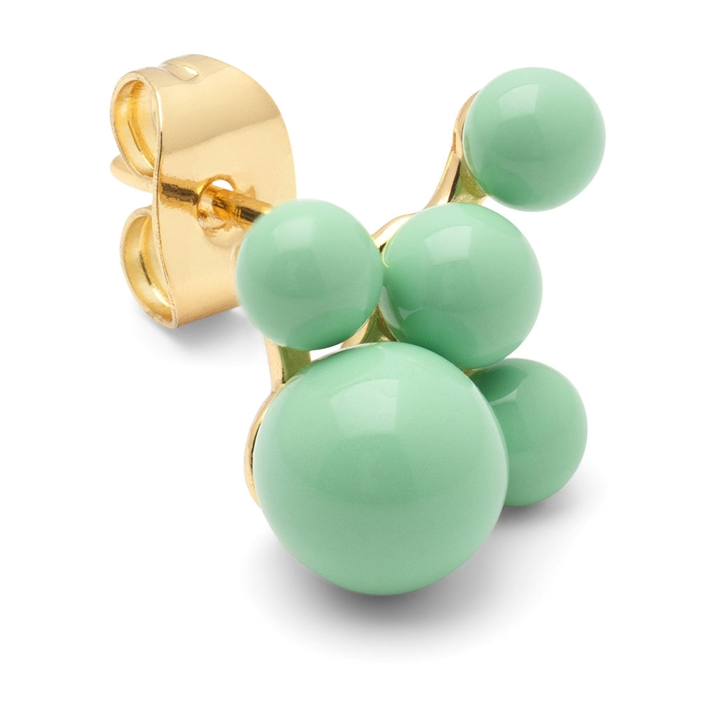 Ørestik - Bouquet Cloud earring - Seasalt Green