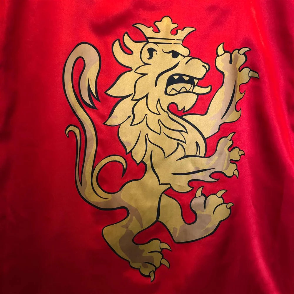 Ridder kappe - Rød - Noble Knight