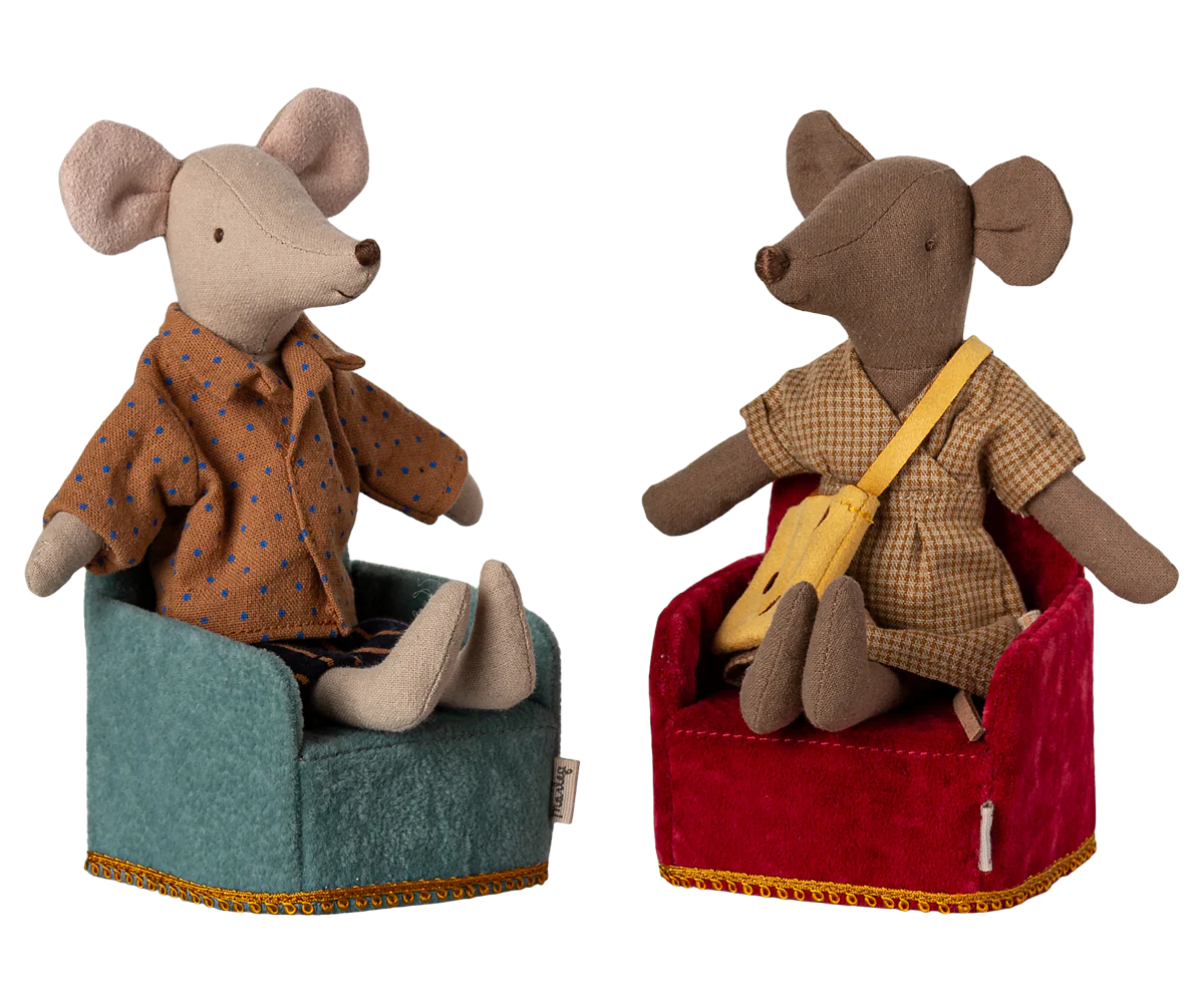 Foldbar lænestol, Mus - Mint