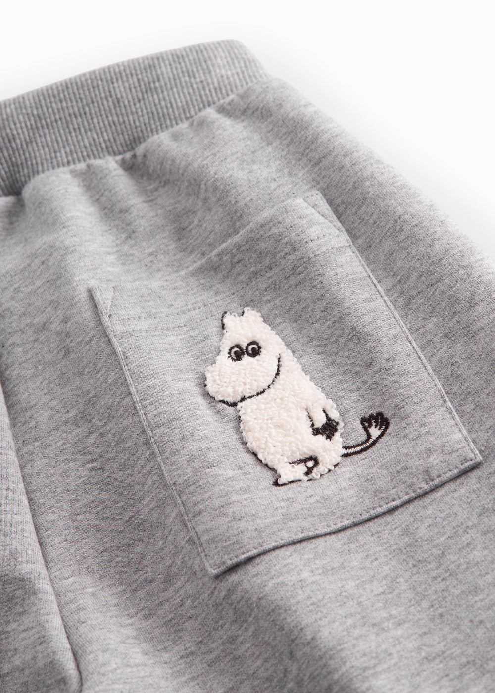 Pelon B, Bukser - Moomin - Light Grey Melange