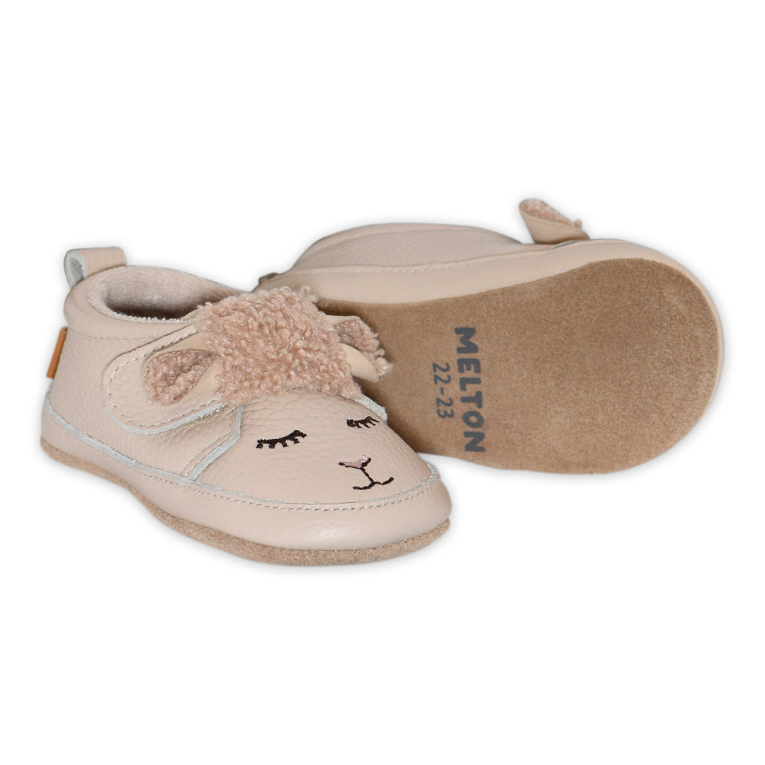 Lamb leather slippers - Hjemmesko
