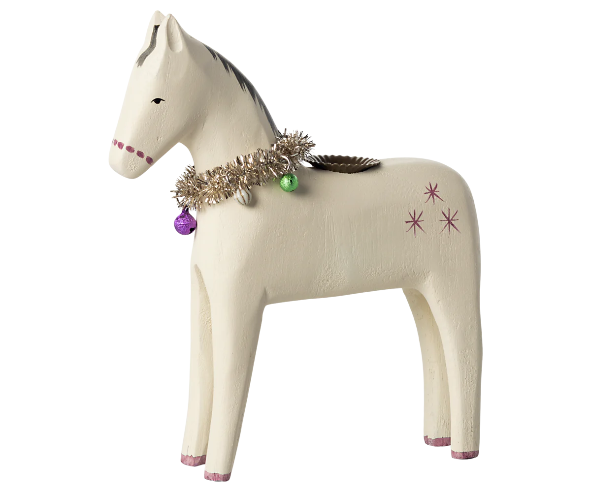 Maileg Lysestage - Hest - Stor