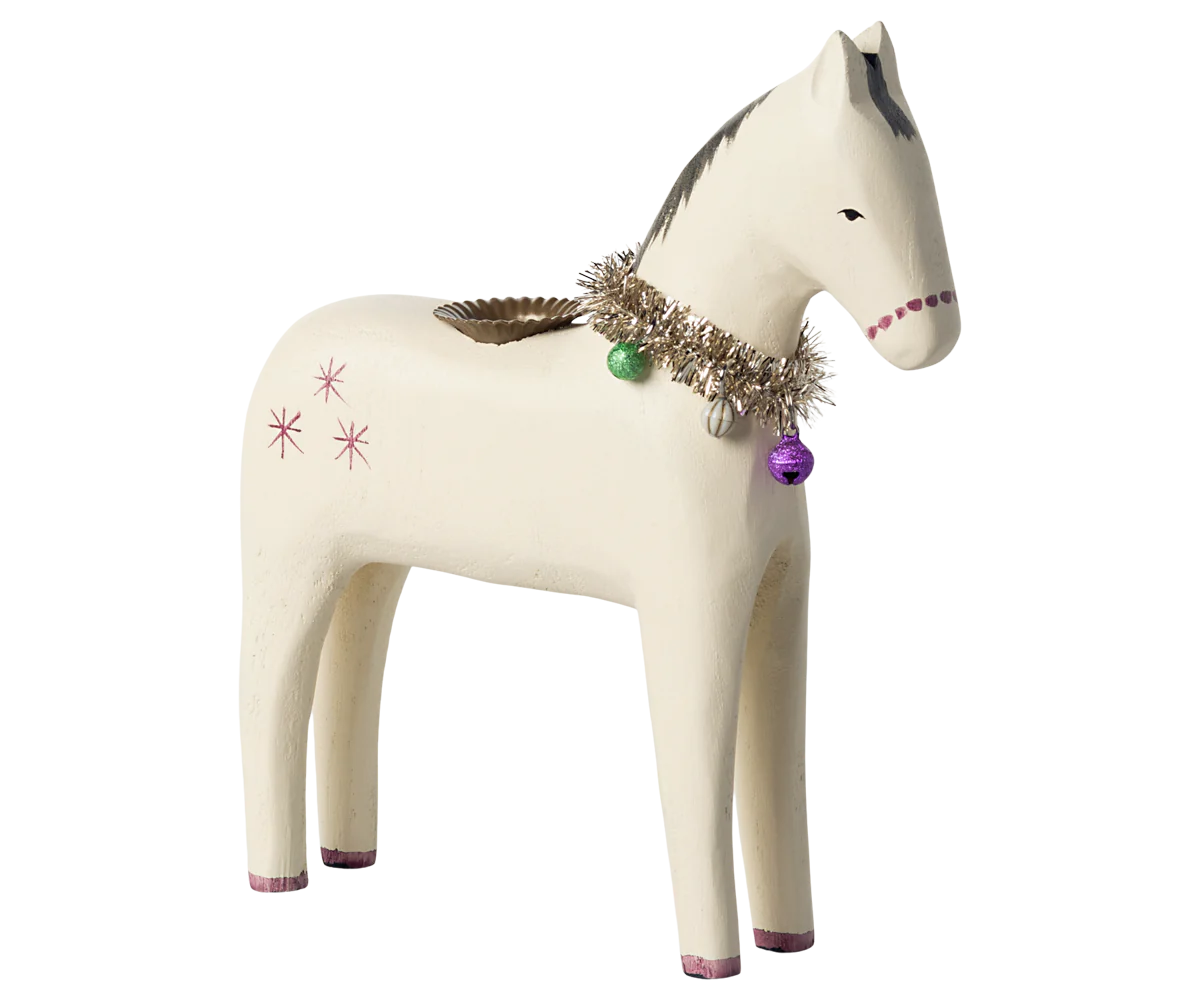 Maileg Lysestage - Hest - Stor