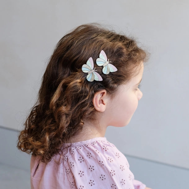 Stripe Butterfly - Spring Magic - hårspænder