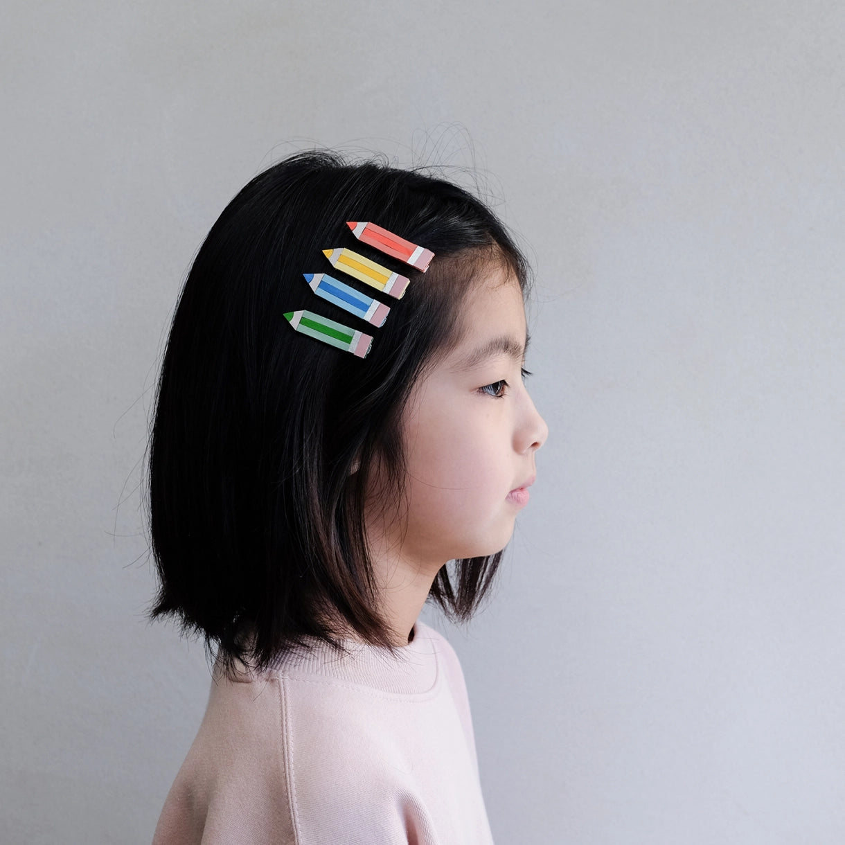 4 hårclips - Colouring Pencil Artist