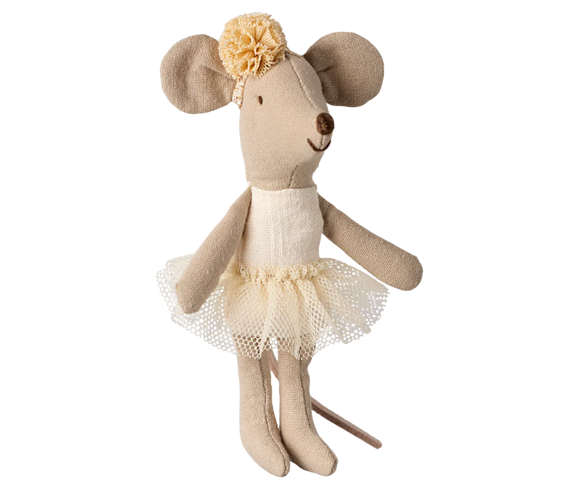 Ballerina mus, Lillesøster - Råhvid