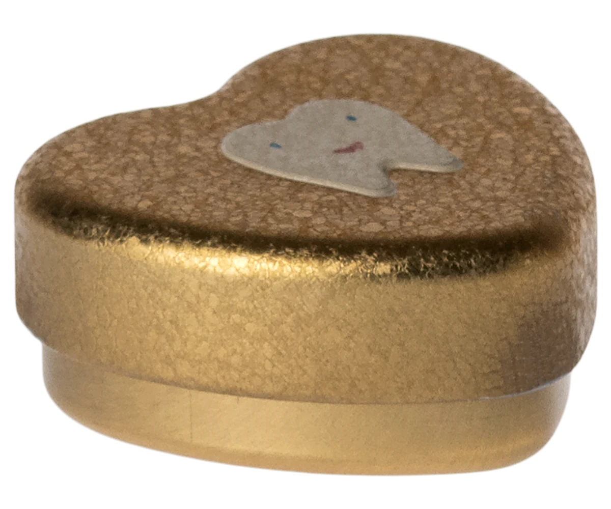 Tandæske - Lille - Guld