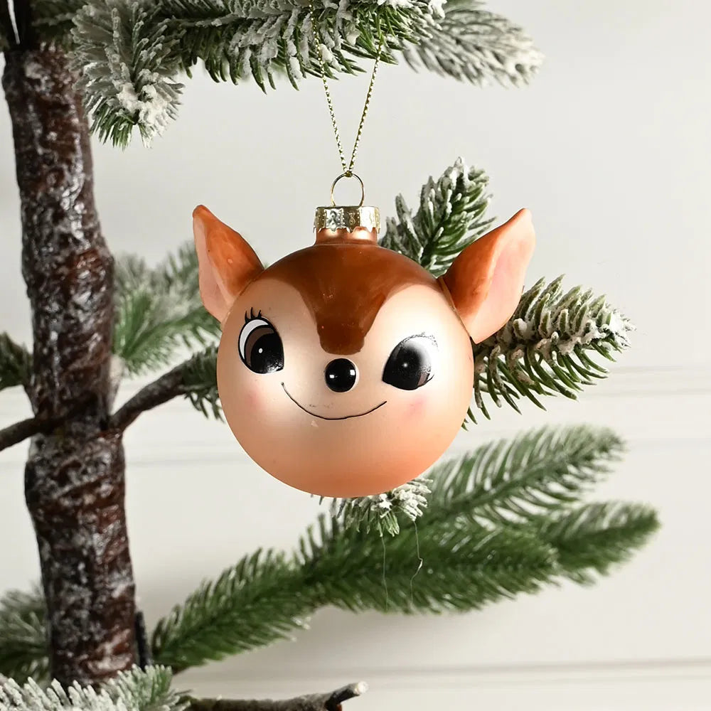 Rensdyr julekugler til ophæng