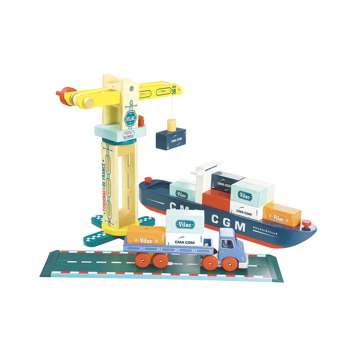 Vilac City Container Lastbil