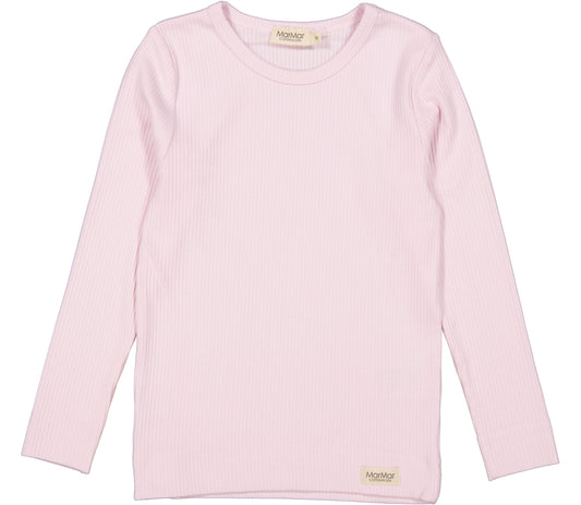 Plain Tee LS, T-shirt - Lilac Mist