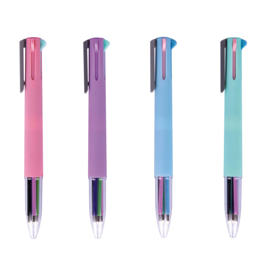 APLI Multicolor kuglepen m 5 farver