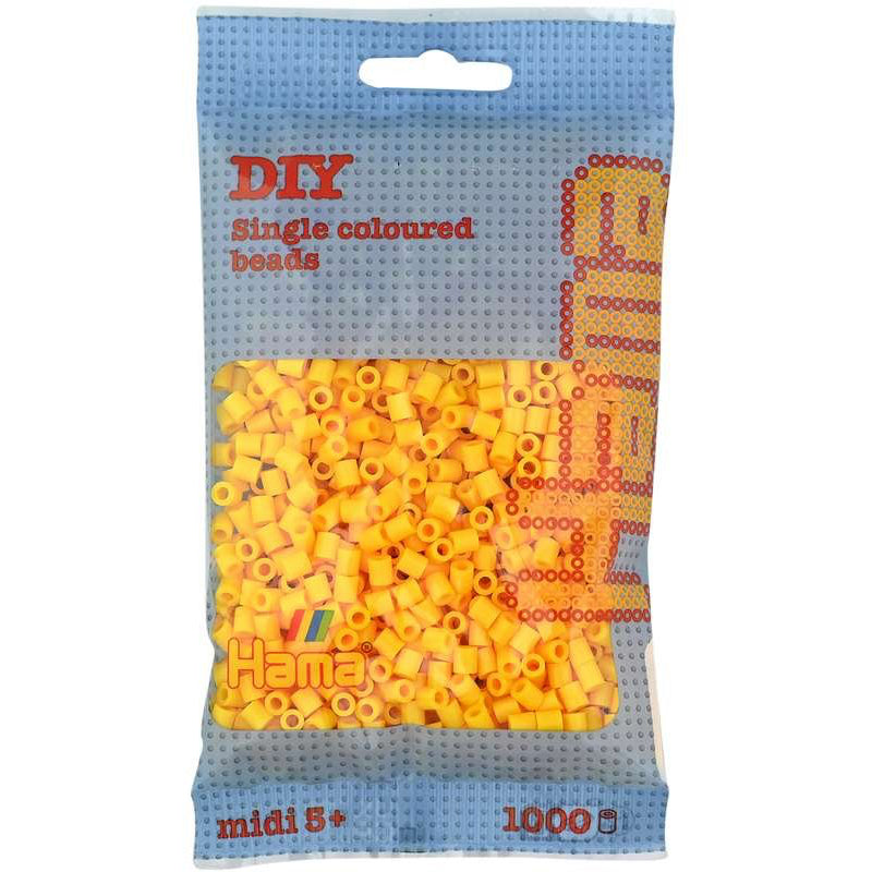 HAMA 03 gul - midi perler 1000stk