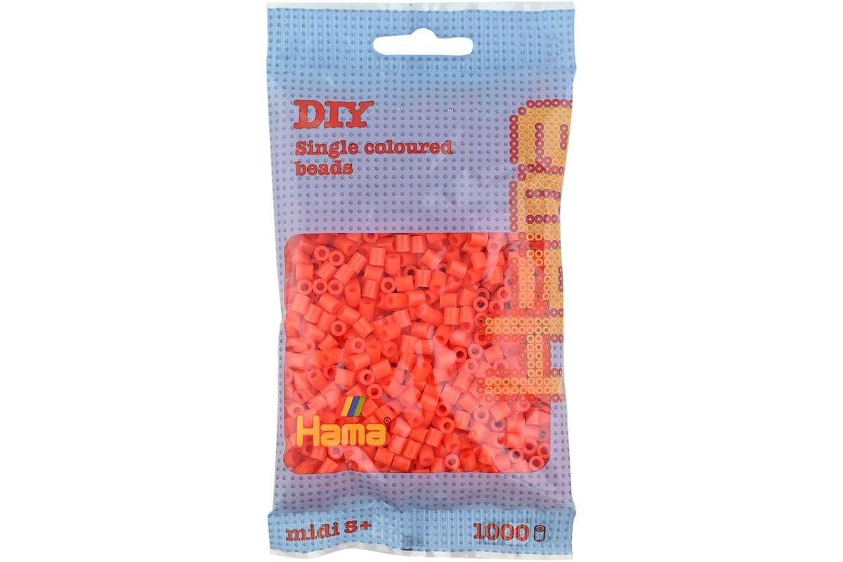 HAMA 04 orange - midi perler 1000stk