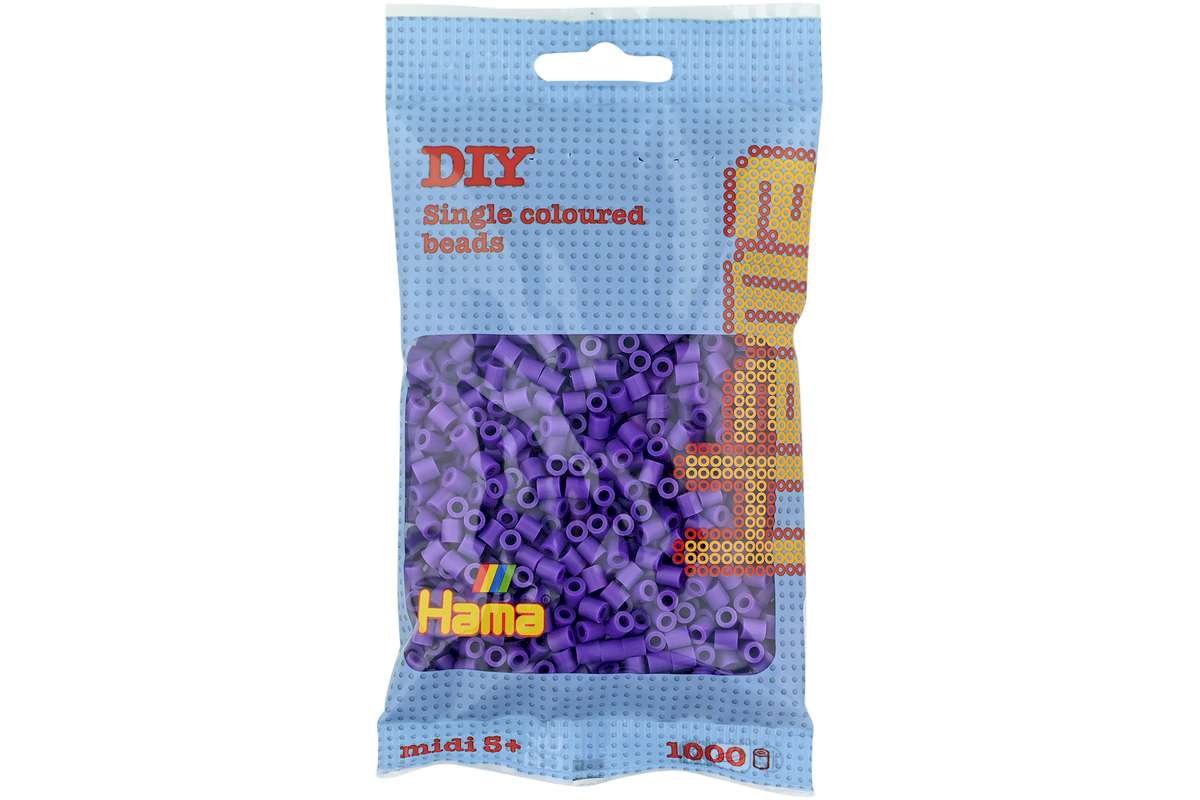 HAMA 07 lilla - midi perler 1000stk