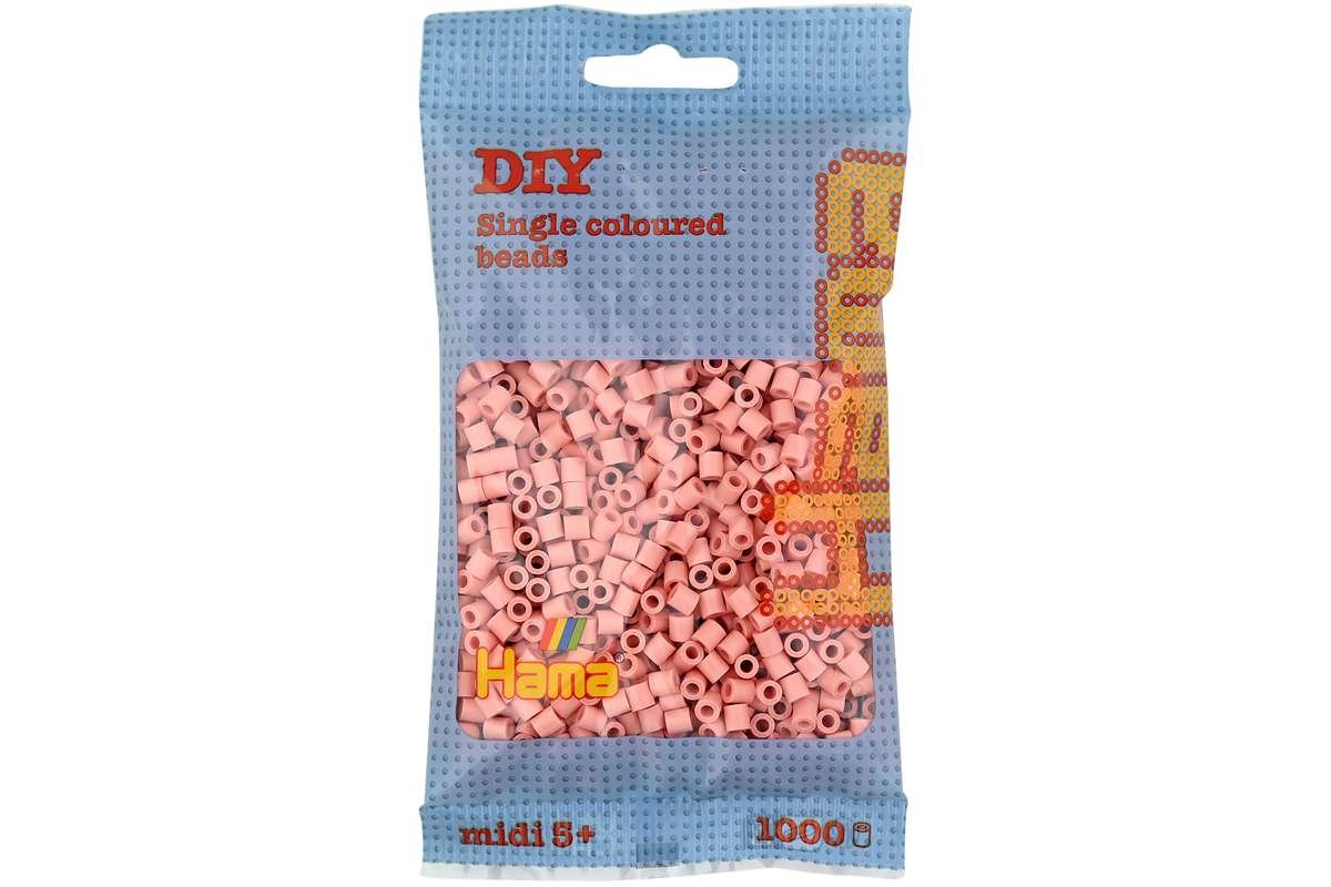 HAMA 26 mat rosa - midi perler 1000stk