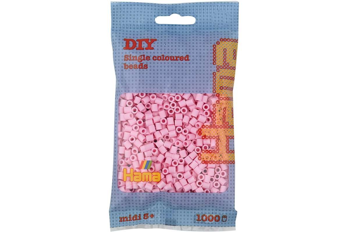 HAMA 95 pastel rosa - midi perler 1000stk