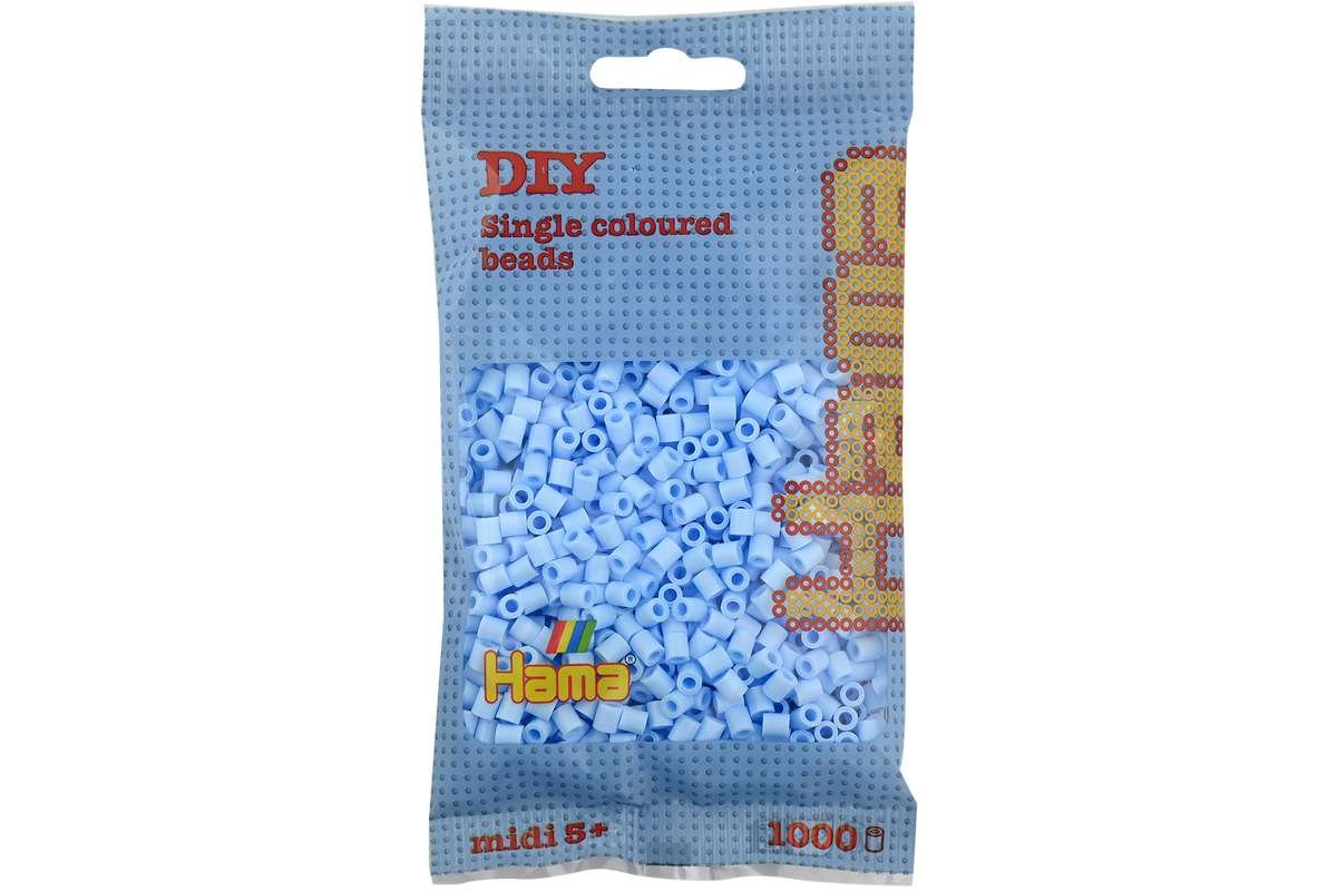 HAMA 97 pastel isblå - midi perler 1000stk