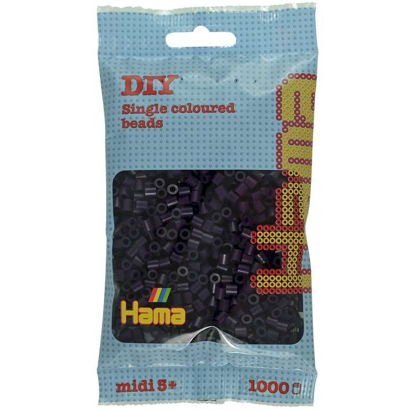 HAMA 108 aubergine - midi perler 1000stk