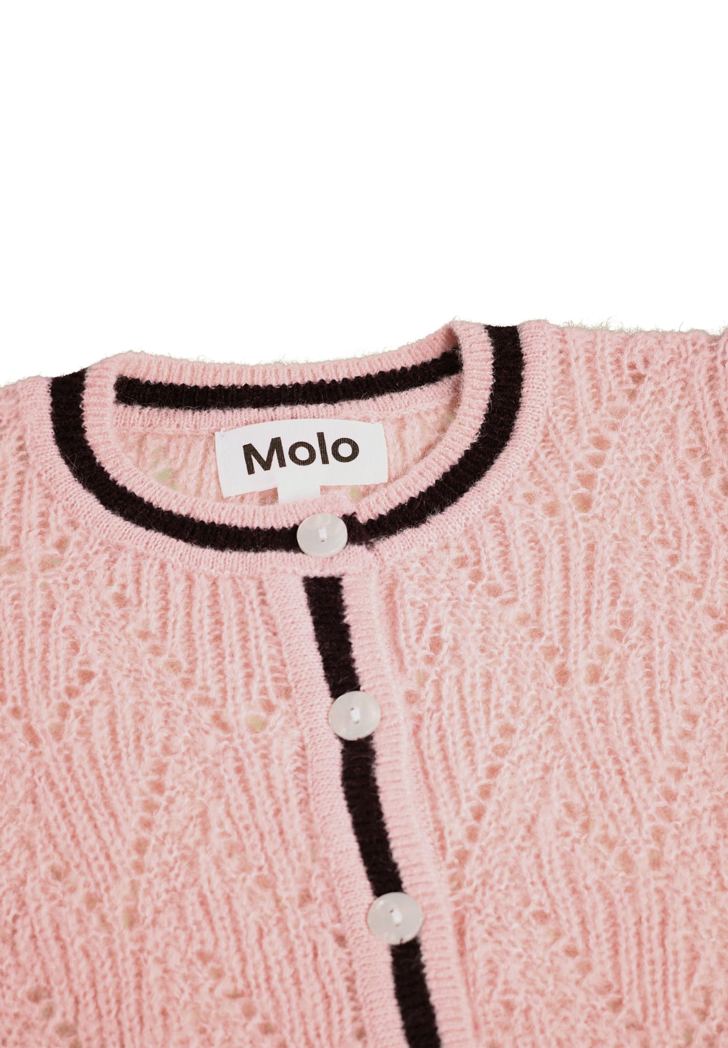 MOLO Strik Trøje - Gady Petal Blush