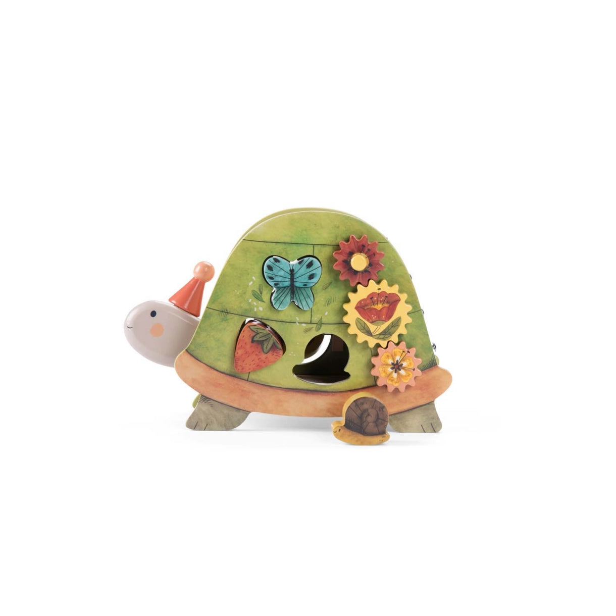Aktivitetslegetøj - Skildpadde - Trois Petits Lapins