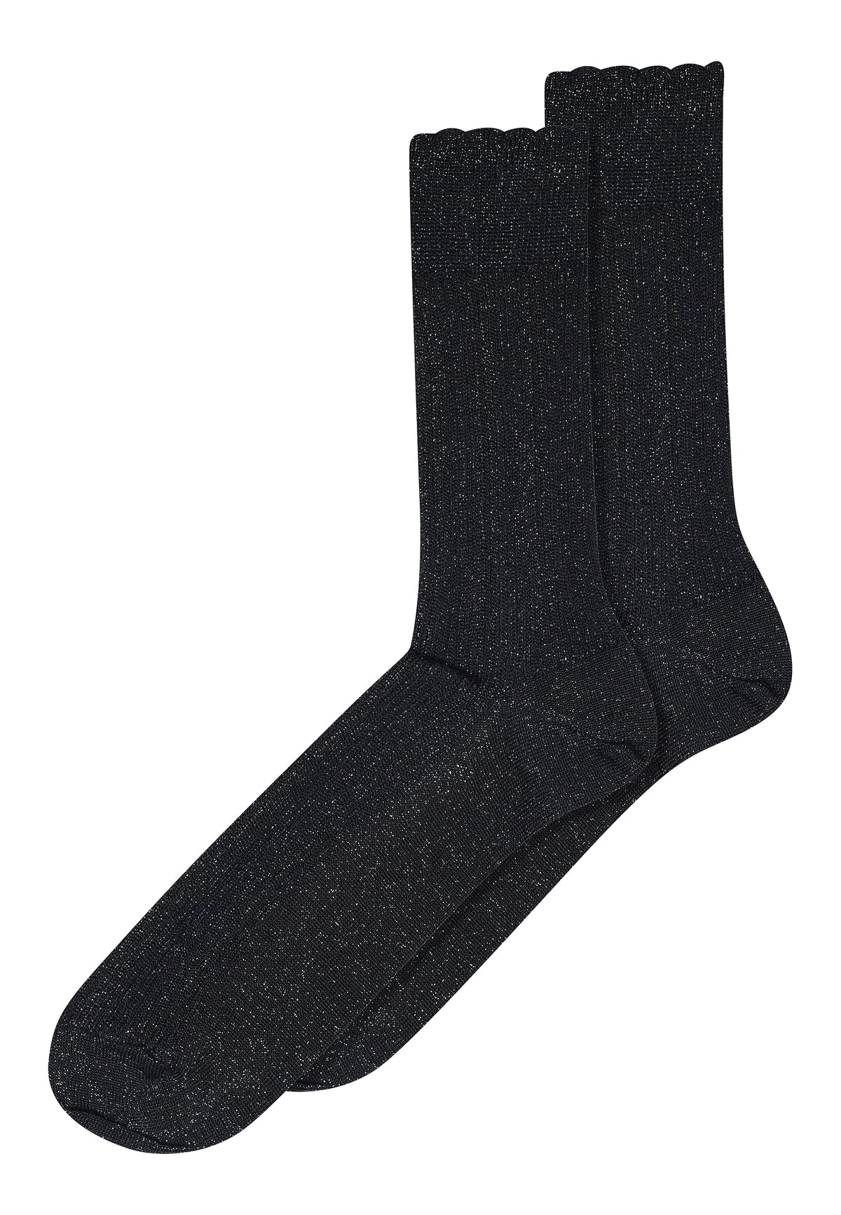 Julia glitter sock - Navy
