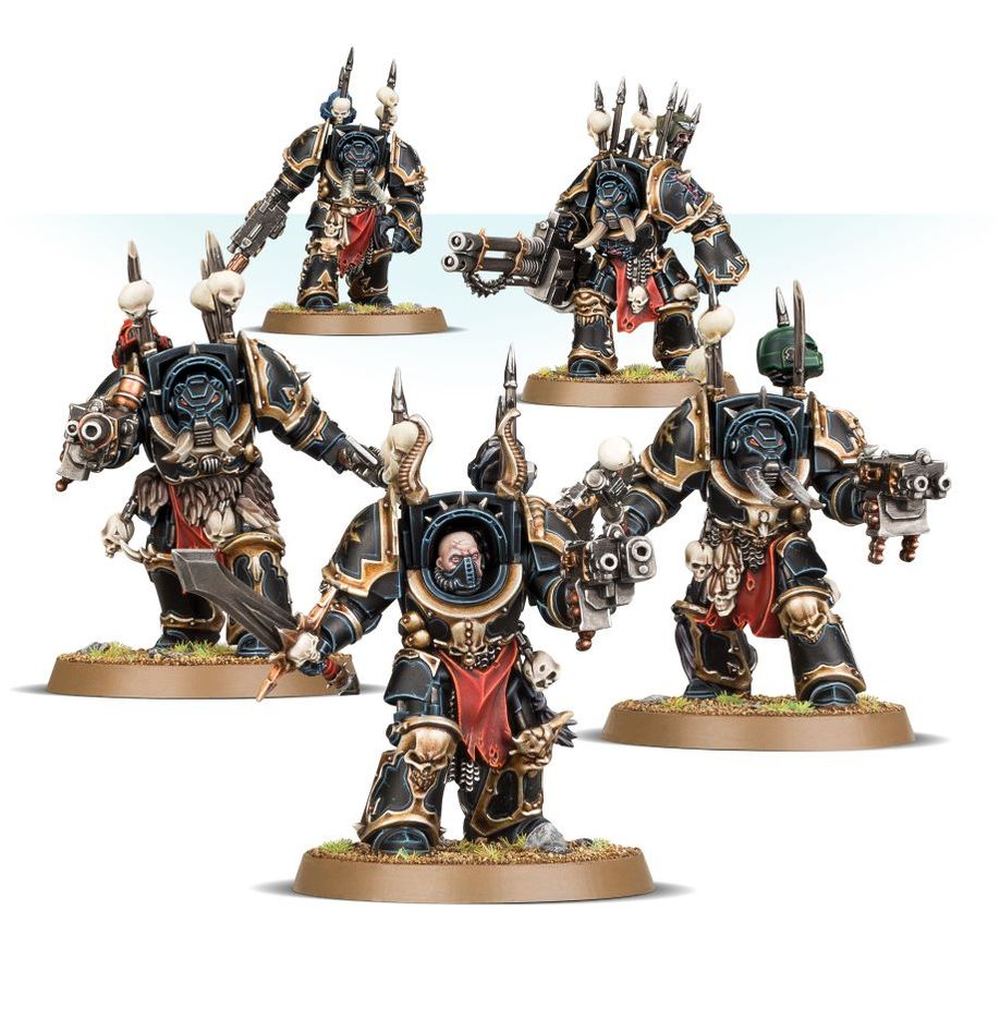 CHAOS SPACE MARINES: TERMINATORS - WARHAMMER 40,000