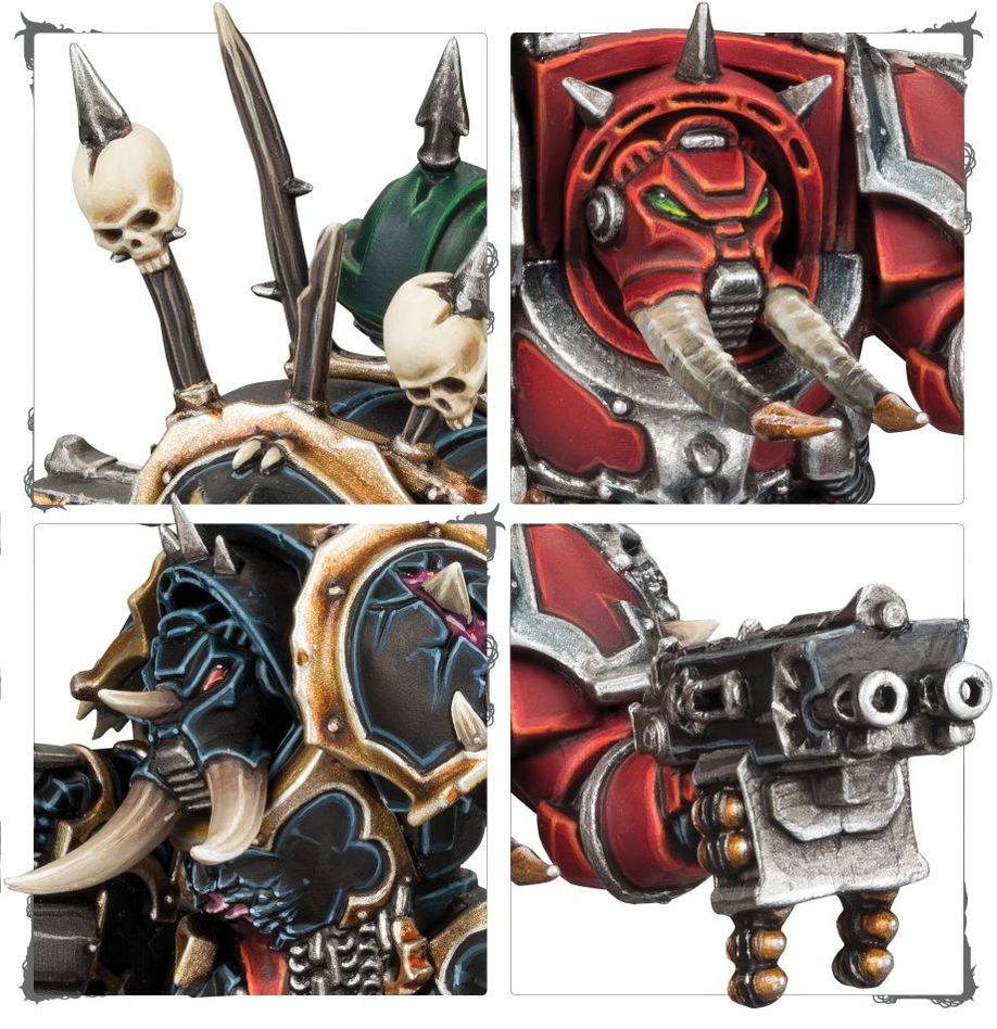 CHAOS SPACE MARINES: TERMINATORS - WARHAMMER 40,000