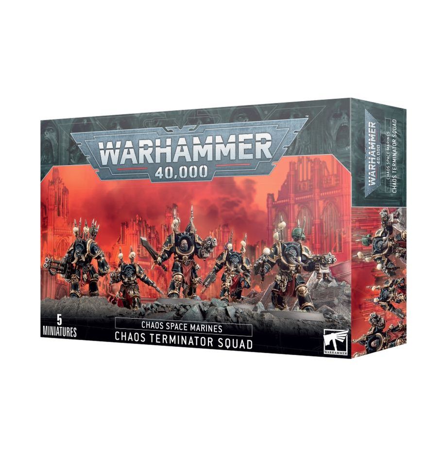 CHAOS SPACE MARINES: TERMINATORS - WARHAMMER 40,000