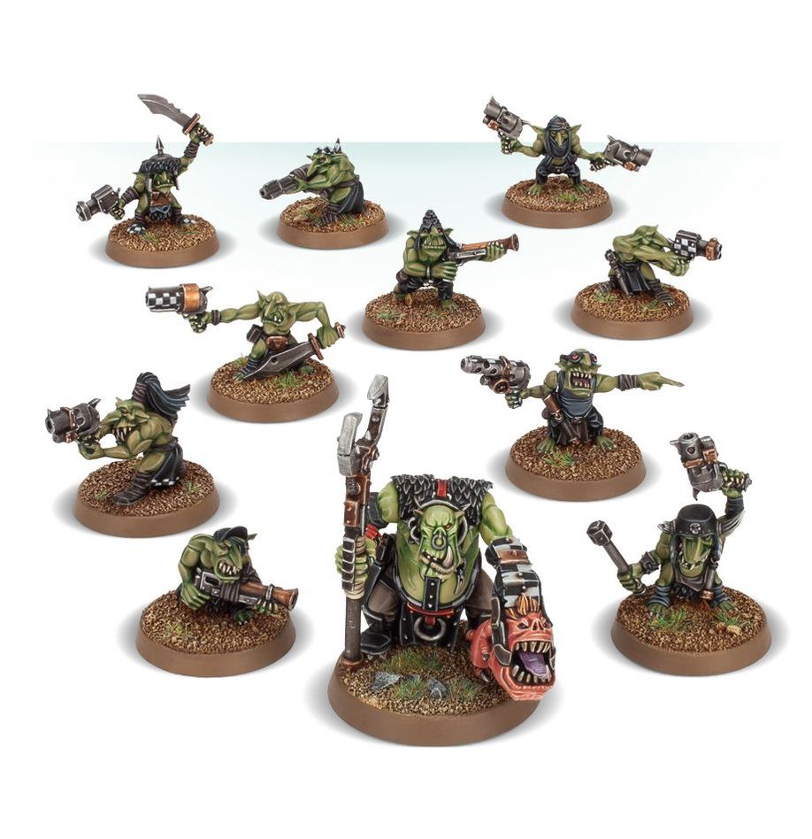 ORKS: RUNTHERD AND GRETCHIN - WARHAMMER 40,000