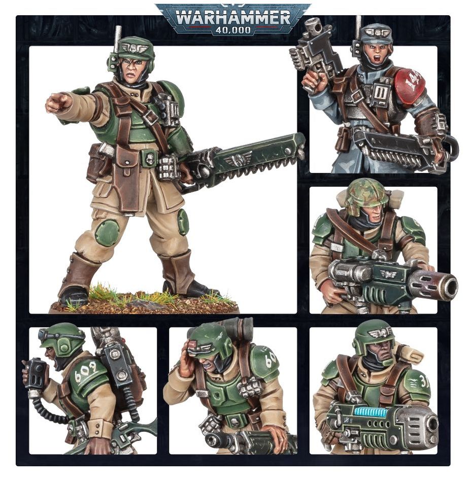 ASTRA MILITARUM: CADIAN SHOCK TROOPS - WARHAMMER 40,000