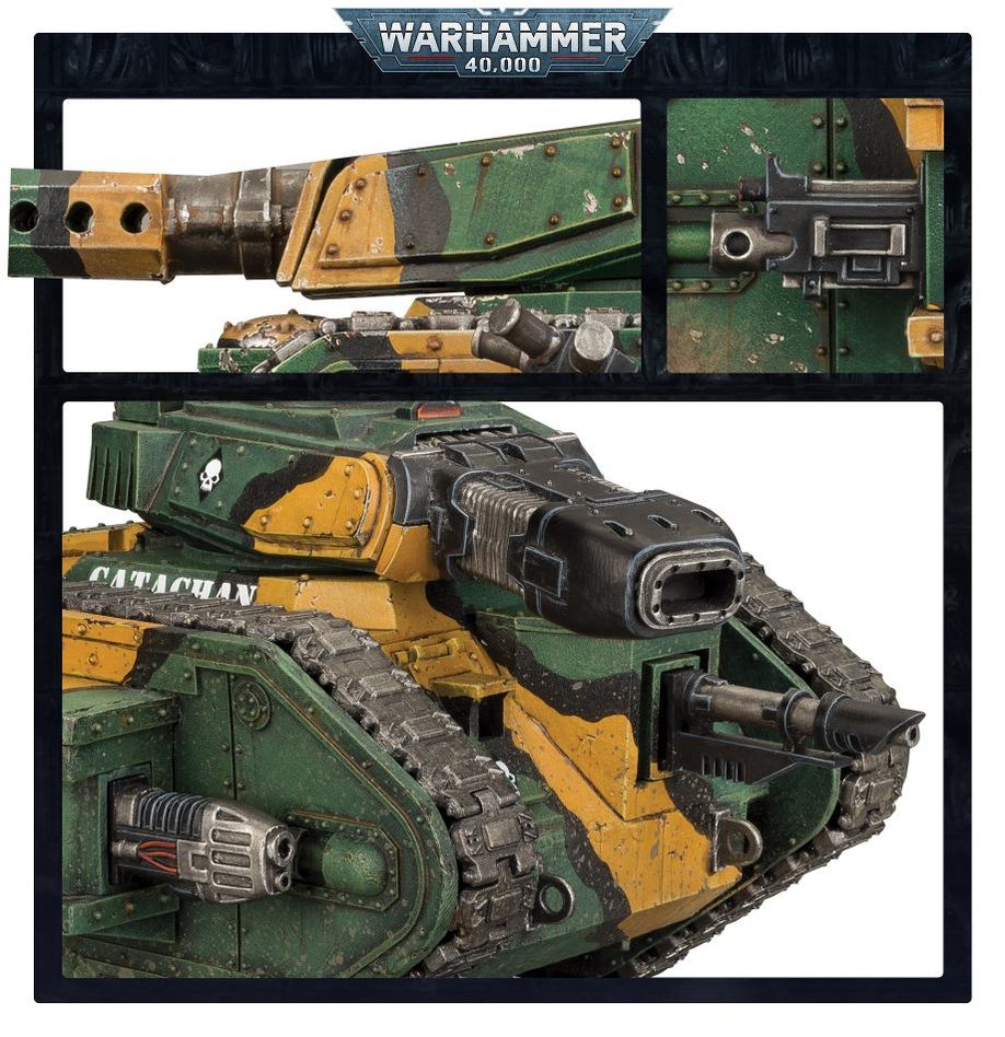 ASTRA MILITARUM LEMAN RUSS BATTLE TANK - WARHAMMER 40,000
