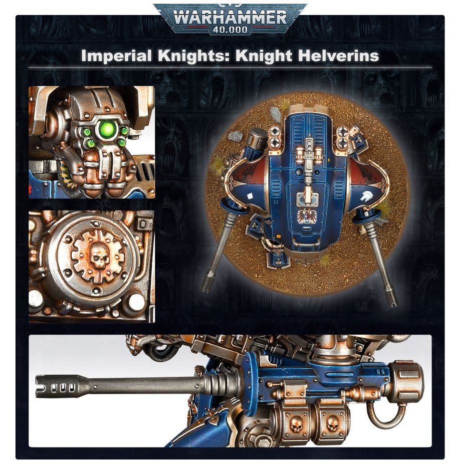 IMPERIAL KNIGHTS: KNIGHT ARMIGERS - WARHAMMER 40,000
