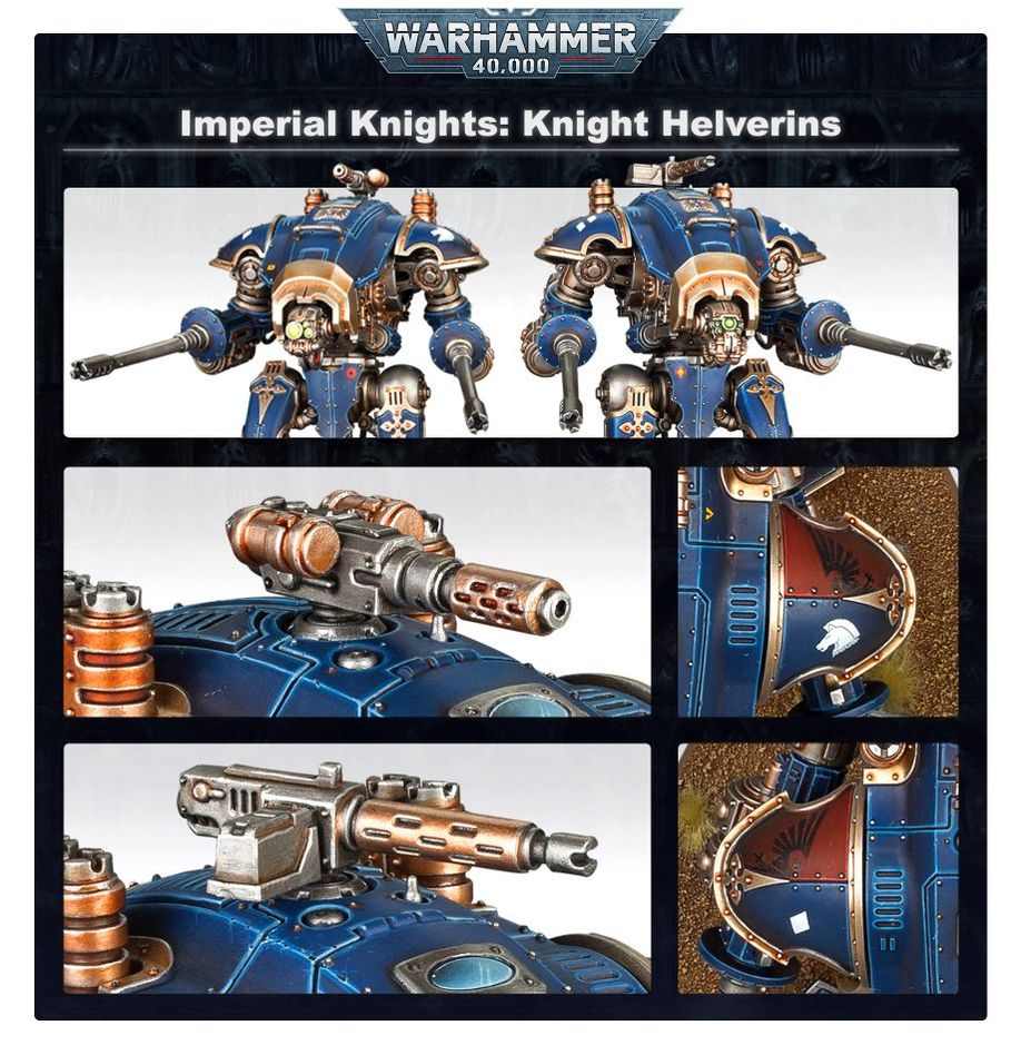 IMPERIAL KNIGHTS: KNIGHT ARMIGERS - WARHAMMER 40,000