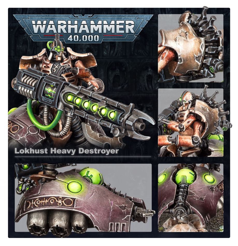 NECRONS LOKHUSTS HEAVY DESTROYER - WARHAMMER 40,000