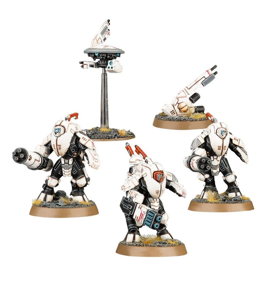 T'AU EMPIRE: STEALTH BATTLESUITS - WARHAMMER 40,000