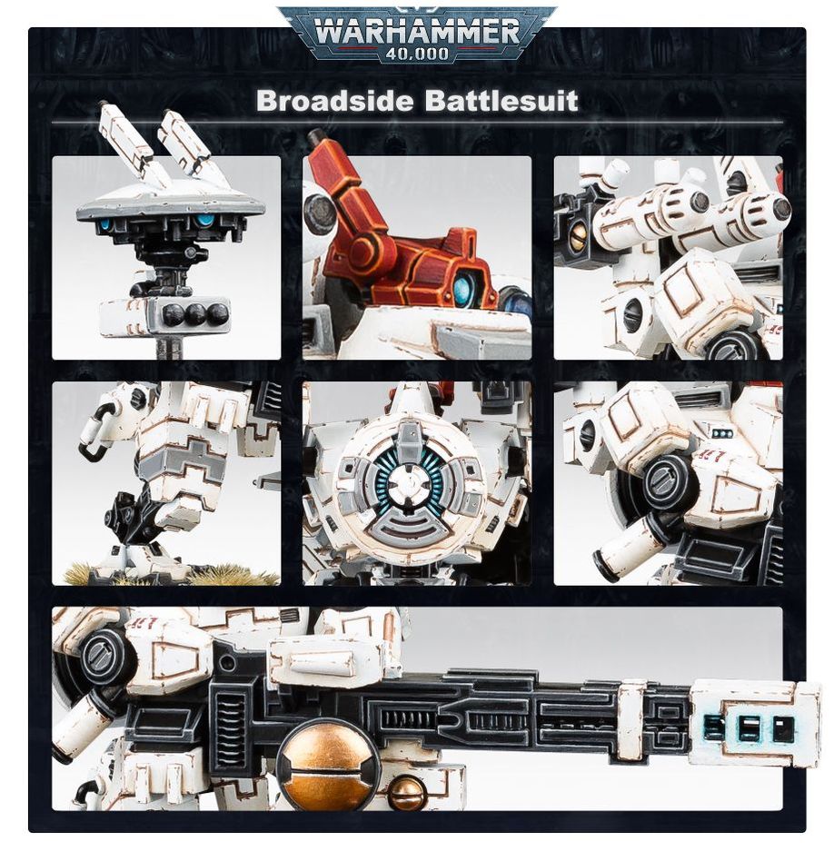 T'AU EMPIRE: BROADSIDE BATTLESUIT - WARHAMMER 40,000