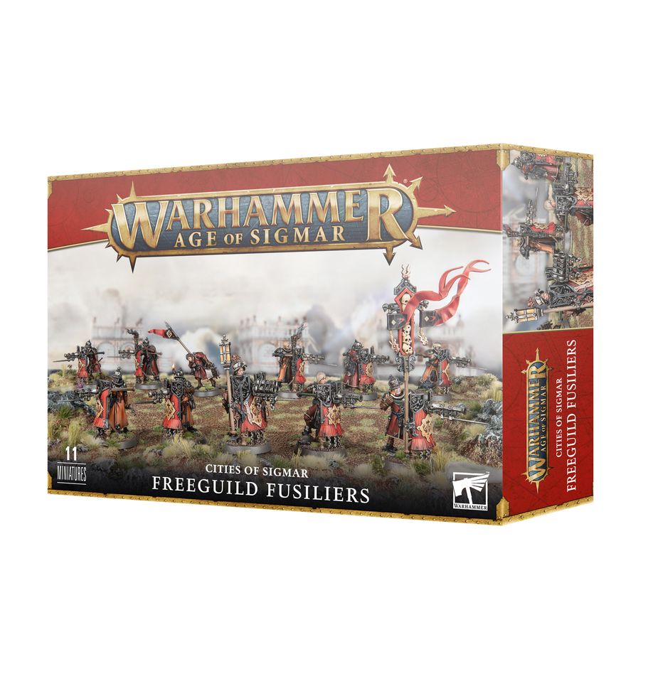 AGE OF SIGMAR: CITIES OF SIGMAR: FREEGUILD FUSILIERS