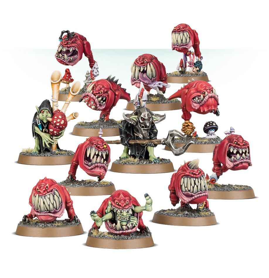 AGE OF SIGMAR: GLOOMSPITE GITZ: SQUIG HERD