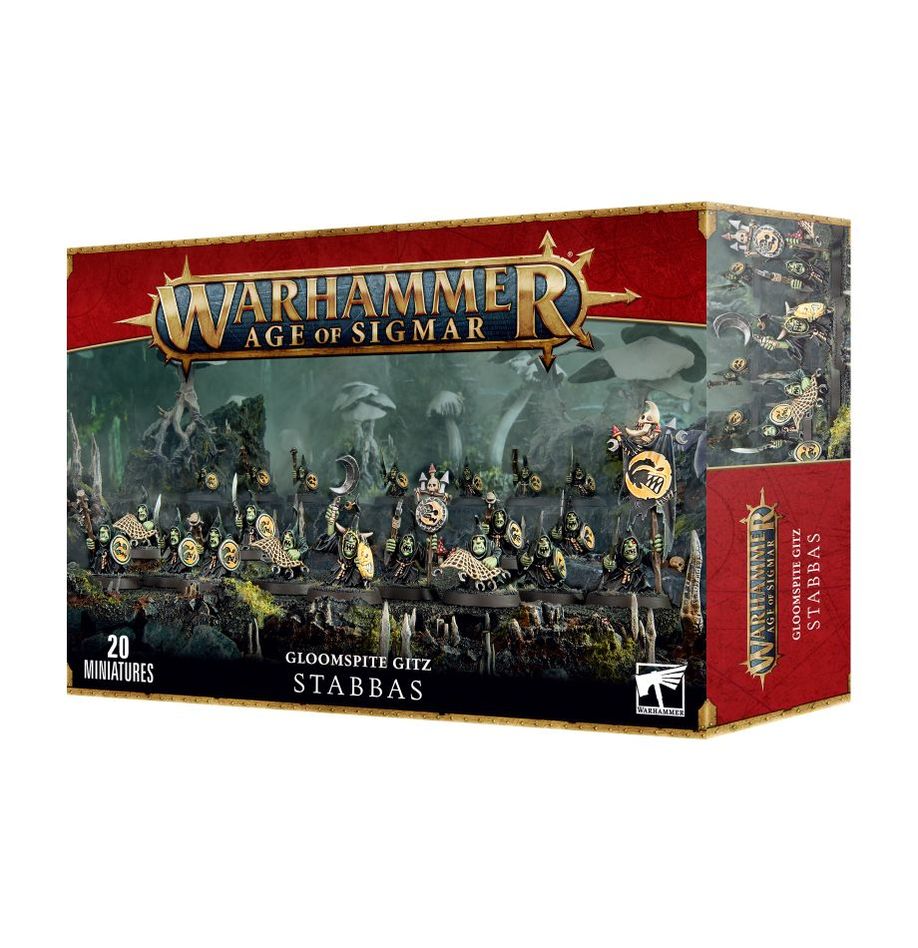 AGE OF SIGMAR: GLOOMSPITE GITZ: STABBAS