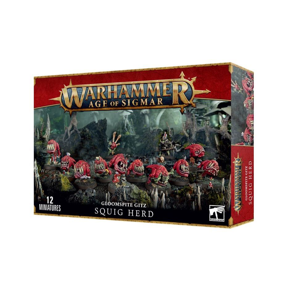 AGE OF SIGMAR: GLOOMSPITE GITZ: SQUIG HERD