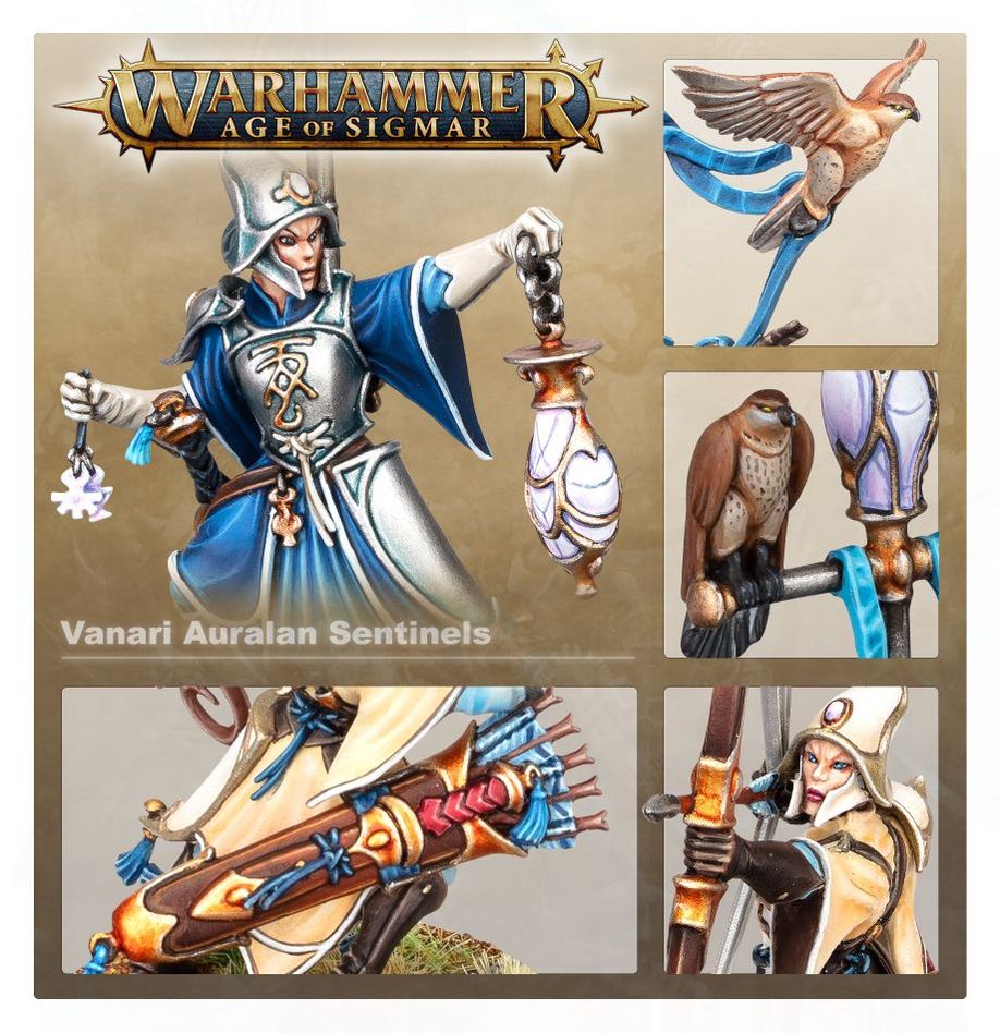 AGE OF SIGMAR: LUMINETH: VANARI AURALAN SENTINELS