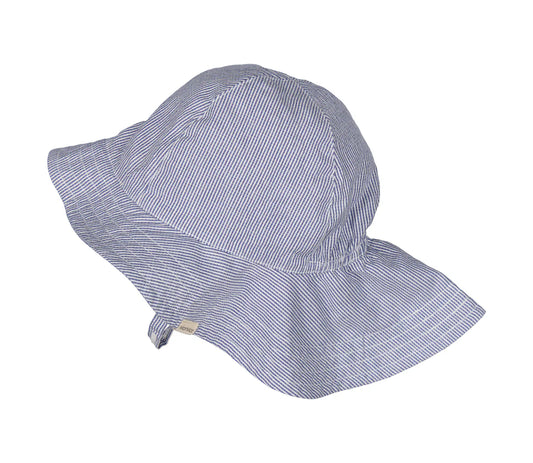 Alba Baby Long, Hat - Navy Stripe