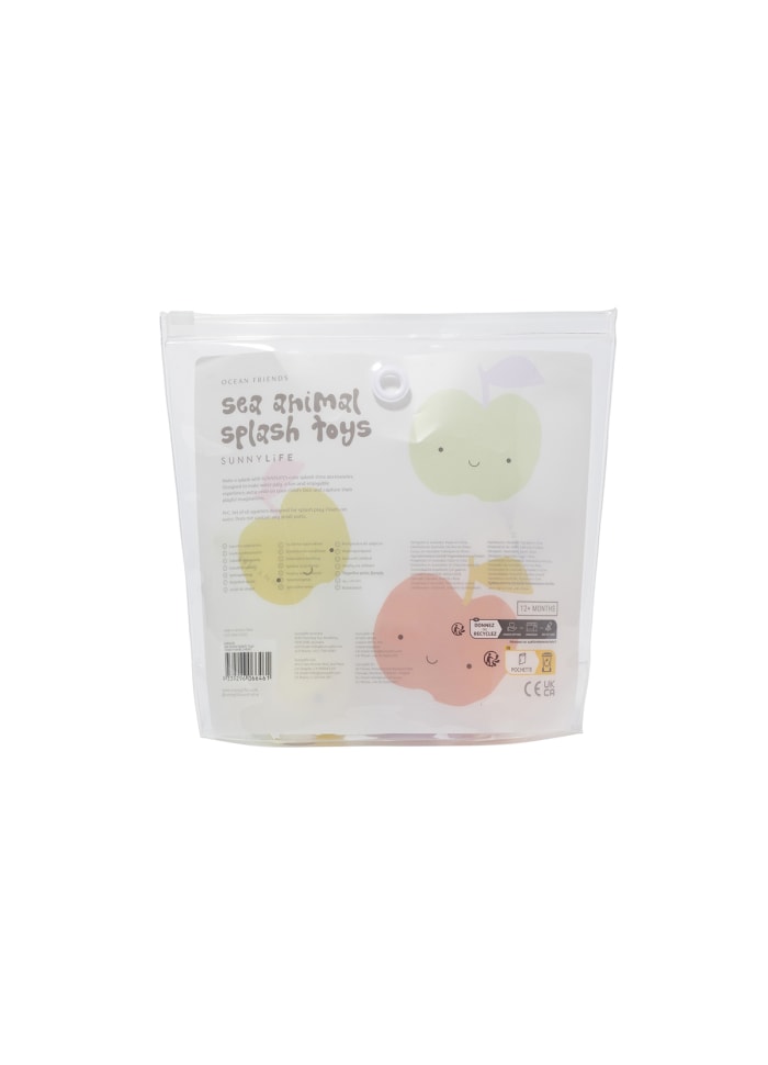Badedyr - Silicone Splash Toys Ocean Friends