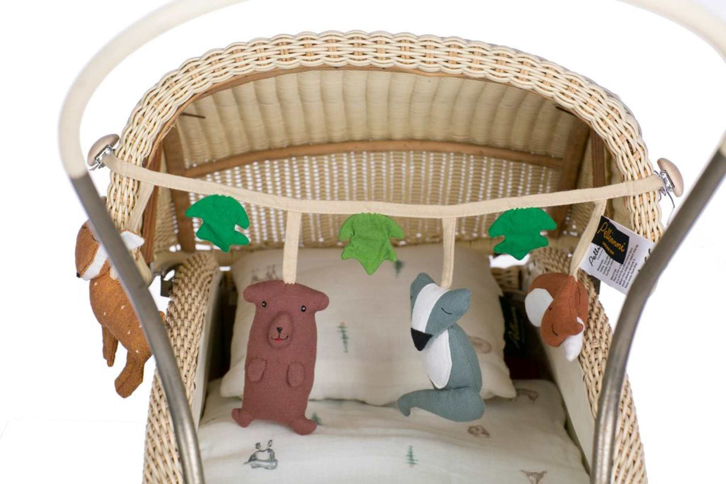 Barnevognskæde - Stroller hanger Woodland