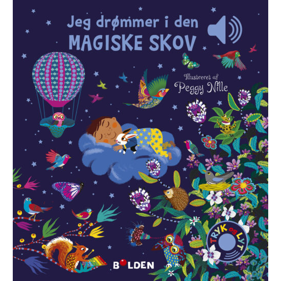 Bog - Jeg drømmer i den magiske skov - Med Lyd