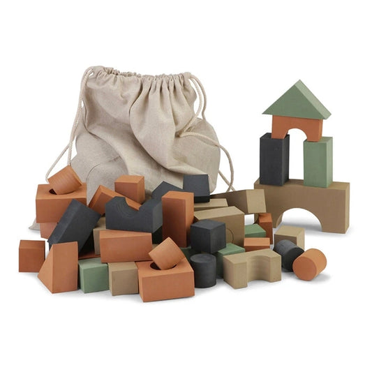 EVA Foam Building Blocks XL Pack 80 pcs - Forrest