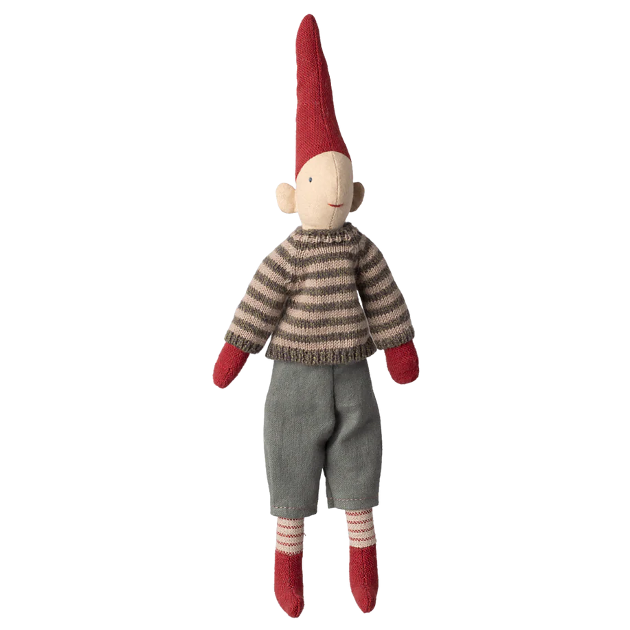 Maileg Nisse, str. 1 - Dreng - Strikket sweater
