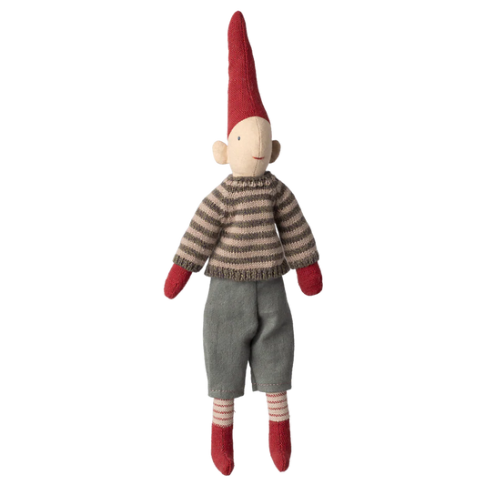 Maileg Nisse, str. 1 - Dreng - Strikket sweater